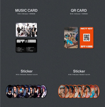 [PRE-OWNED] NCT 127 Album Vol. 4 - 질주 (2 Baddies) [Smart Album ver.]