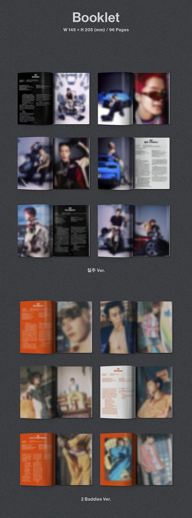 NCT 127 Album Vol. 4 - 질주 (2 Baddies) (Photobook Ver.) (Random)