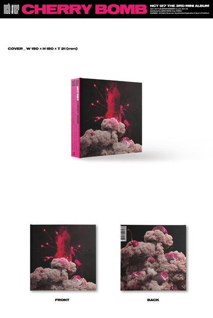 NCT 127 Mini Album Vol. 2 - CHERRY BOMB (Reprint)