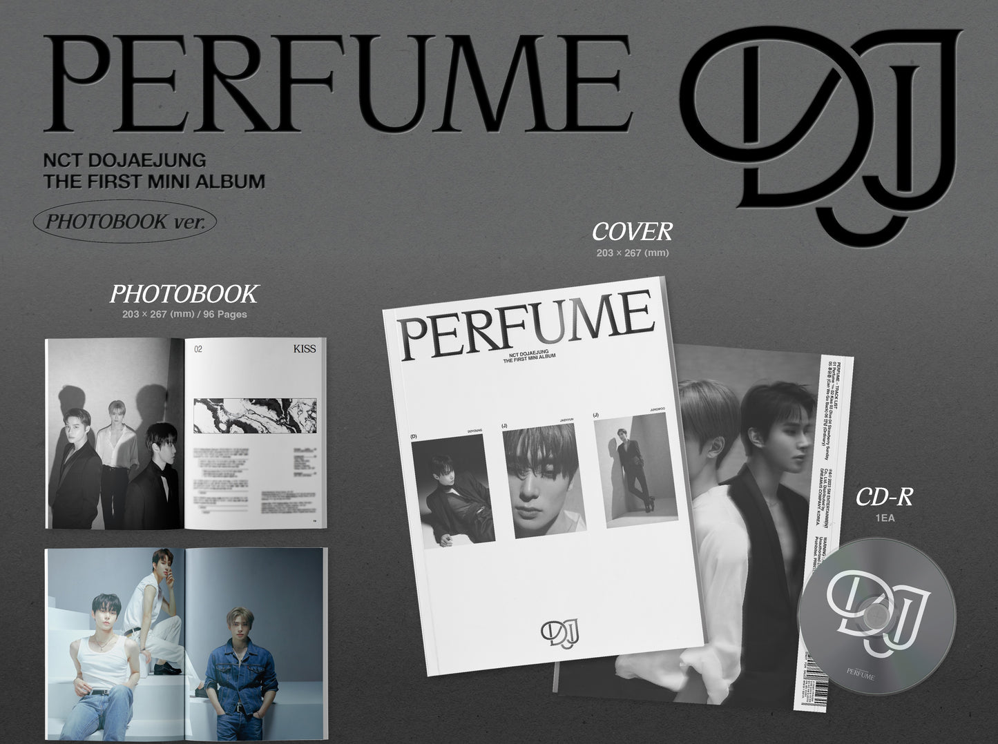 NCT DOJAEJUNG Mini Album Vol. 1 - Perfume (Photobook Ver.)