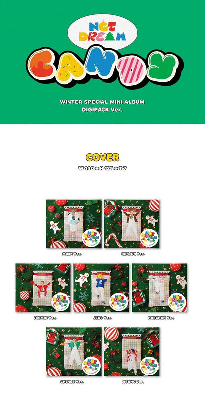 NCT DREAM Winter Special Mini Album - Candy (Digipack Ver.) (Rando
