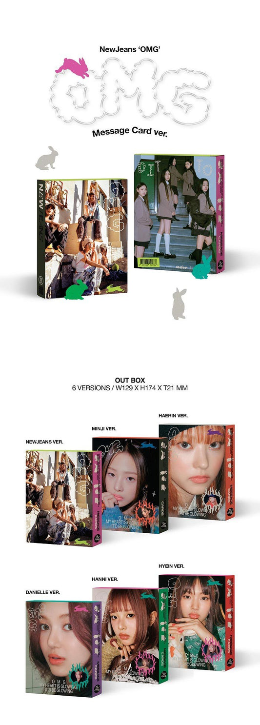 NewJeans - OMG (Message Card Ver.) (Random)