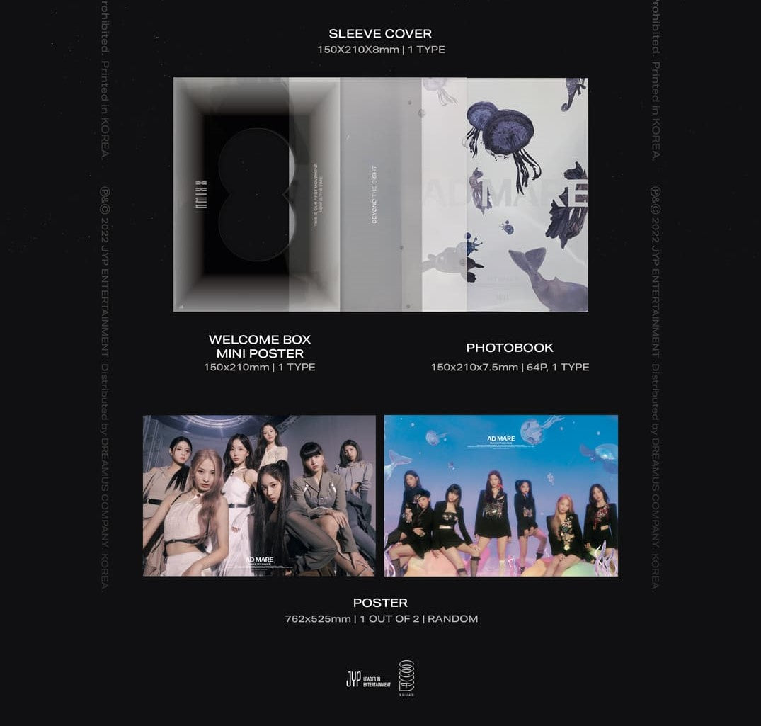 [PRE-OWNED] NMIXX Single Album Vol. 1 - AD MARE (Limited Edition)