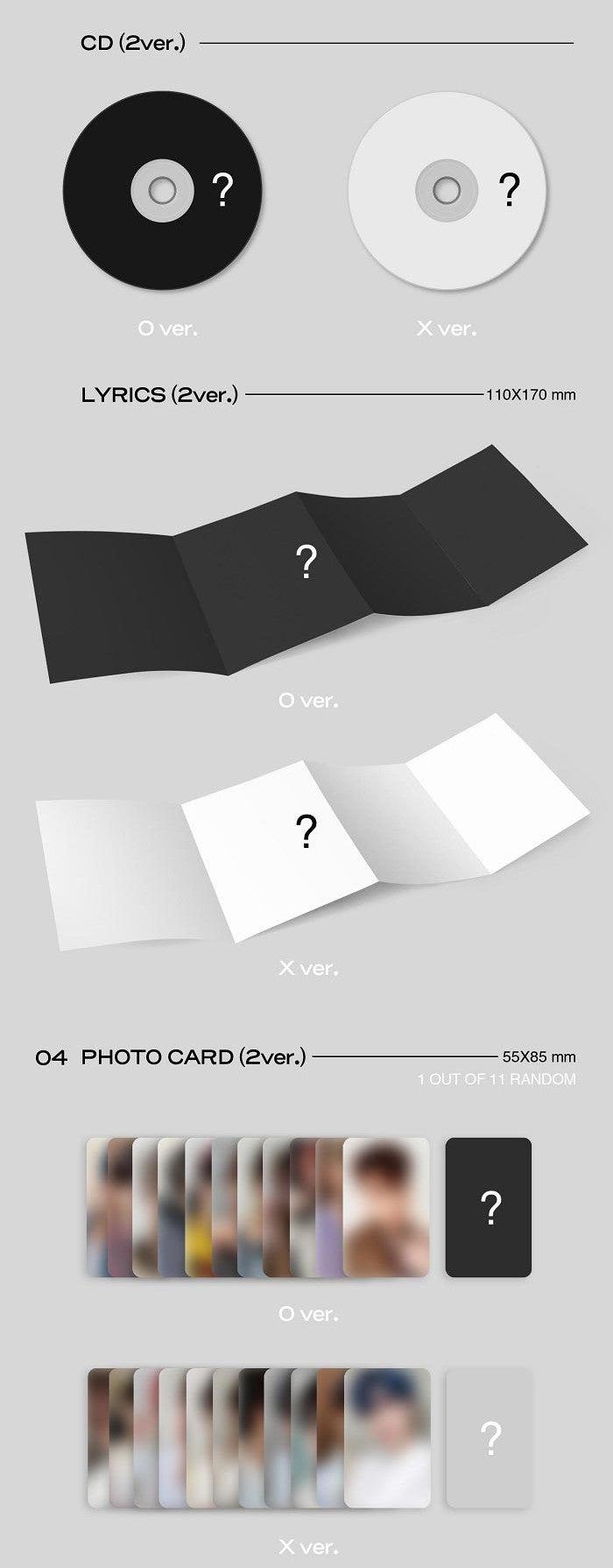 OMEGA X Mini Album Vol. 1 - VAMOS (Random)