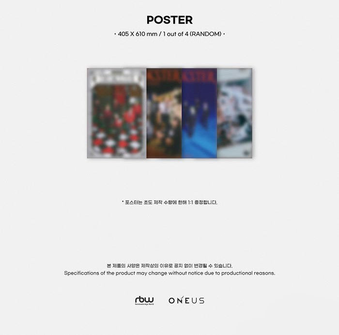ONEUS Mini Album Vol. 7 - TRICKSTER (Random)