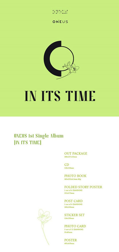 ONEUS Single Album Vol. 1 - IN ITS TIME