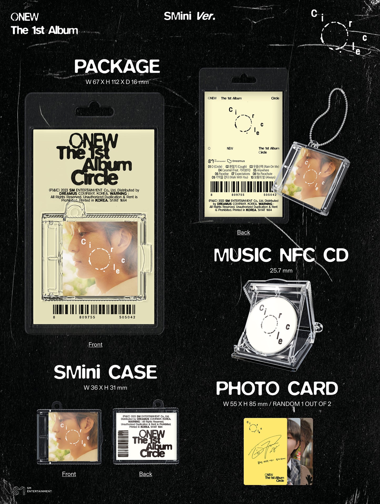 ONEW Album Vol. 1 - Circle (SMini Ver.)