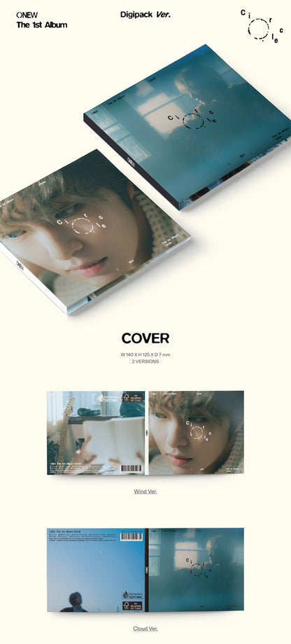 ONEW Album Vol. 1 - Circle (Digipack Ver.) (Random)