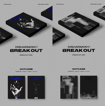 P1Harmony Mini Album Vol. 2 - DISHARMONY : BREAK OUT (Random)
