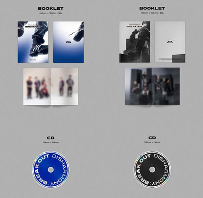P1Harmony Mini Album Vol. 2 - DISHARMONY : BREAK OUT (Random)
