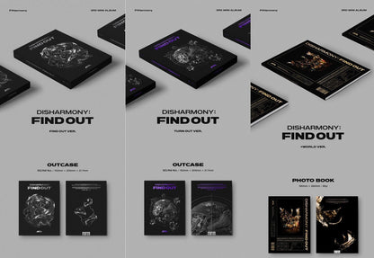 P1Harmony Mini Album Vol. 3 - DISHARMONY : FIND OUT (Random)