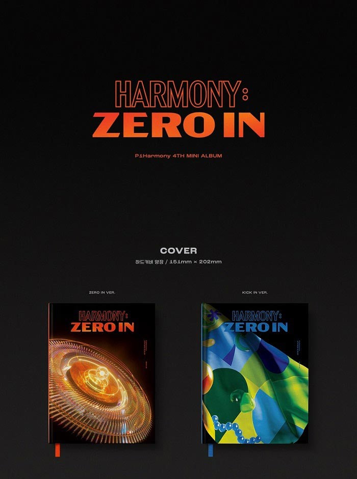 P1Harmony Mini Album Vol. 4 - HARMONY : ZERO IN (Random)
