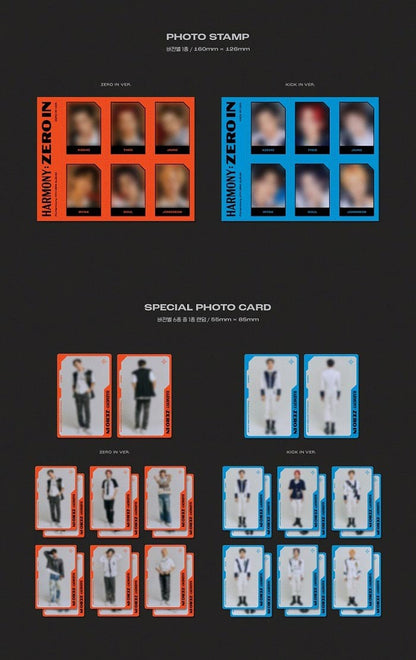P1Harmony Mini Album Vol. 4 - HARMONY : ZERO IN (Random)