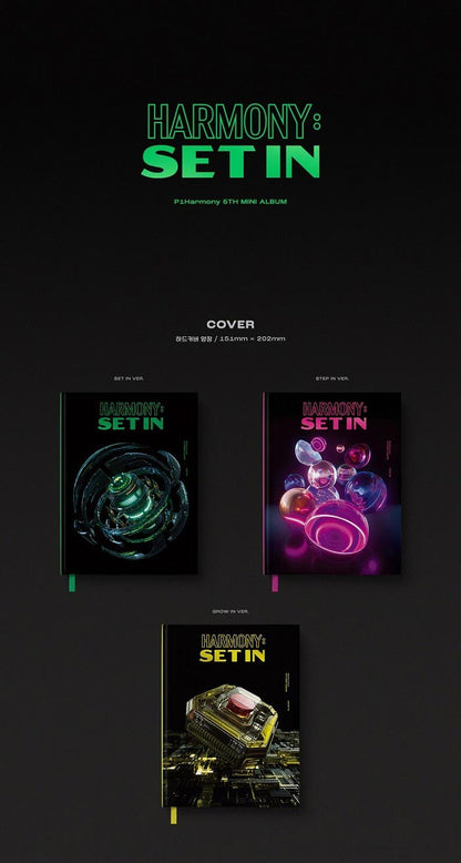 P1Harmony Mini Album Vol. 5 - HARMONY : SET IN (Random)