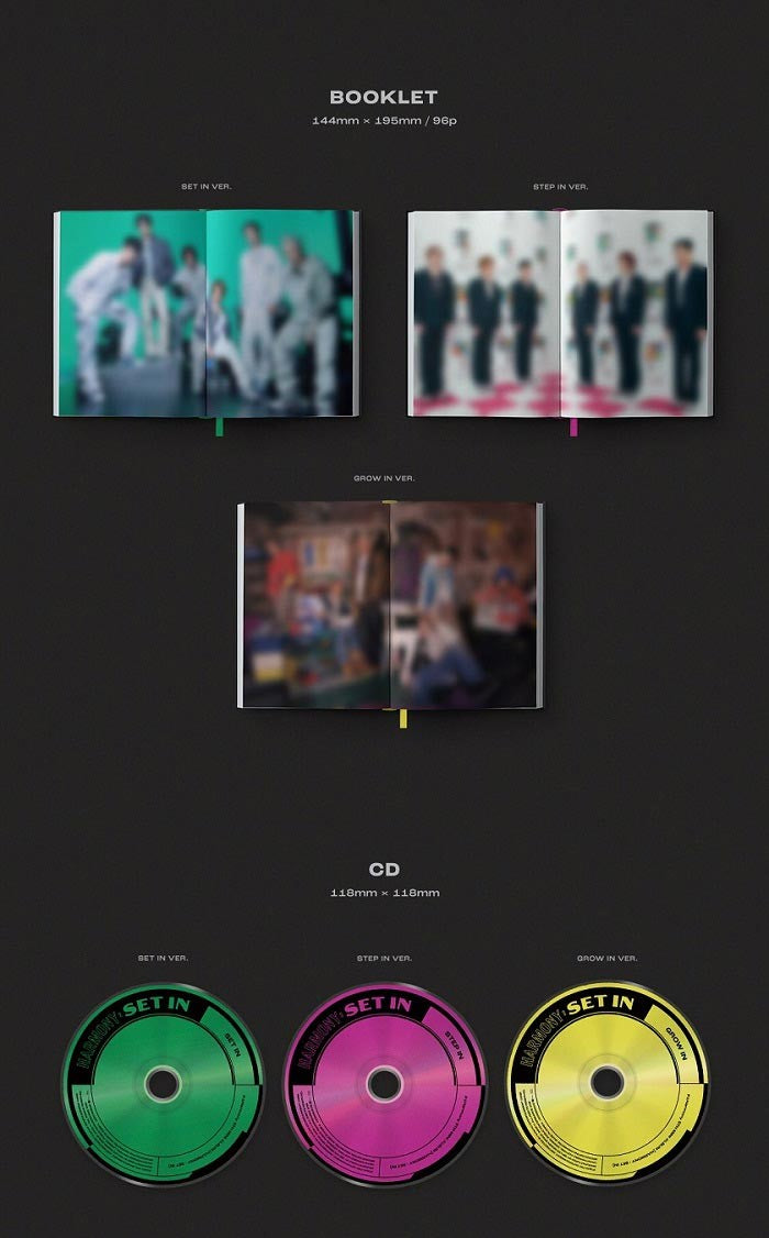 P1Harmony Mini Album Vol. 5 - HARMONY : SET IN (Random)