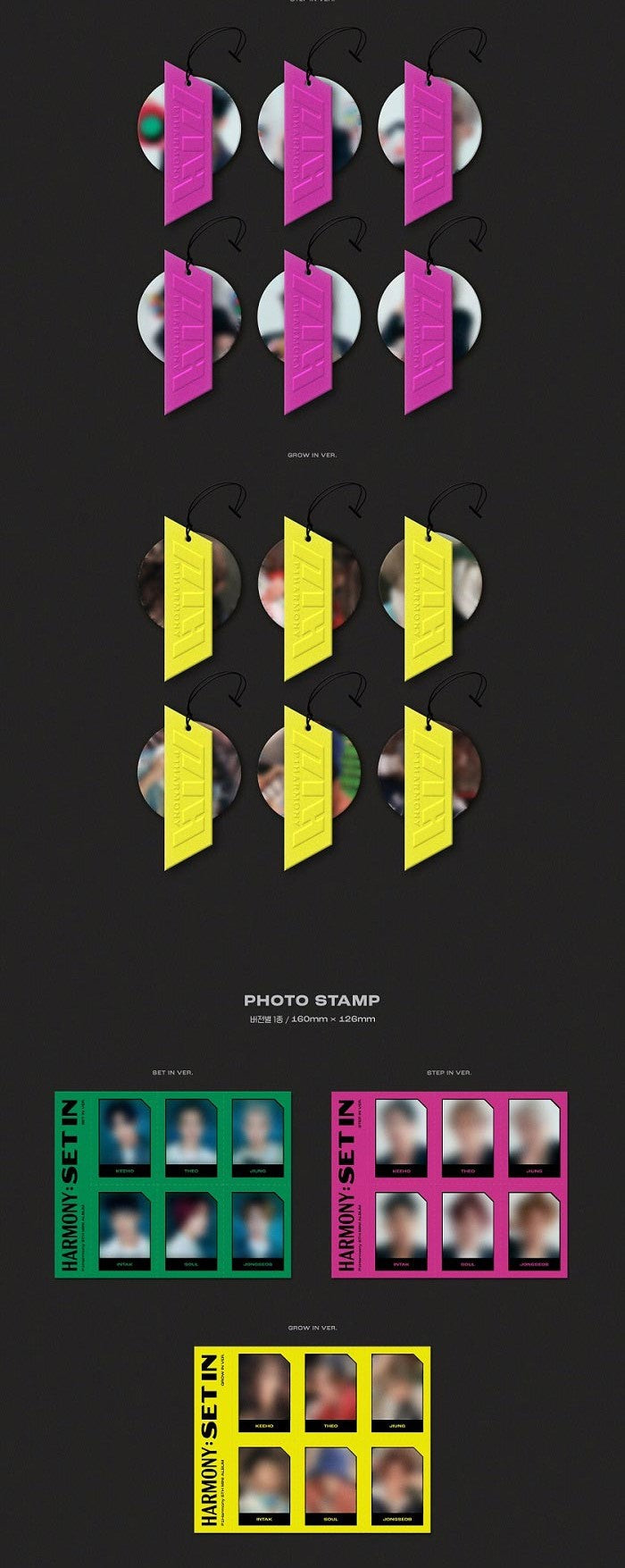 P1Harmony Mini Album Vol. 5 - HARMONY : SET IN (Random)