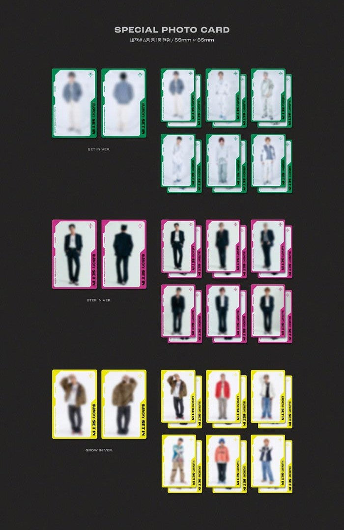 P1Harmony Mini Album Vol. 5 - HARMONY : SET IN (Random)