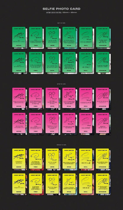 P1Harmony Mini Album Vol. 5 - HARMONY : SET IN (Random)