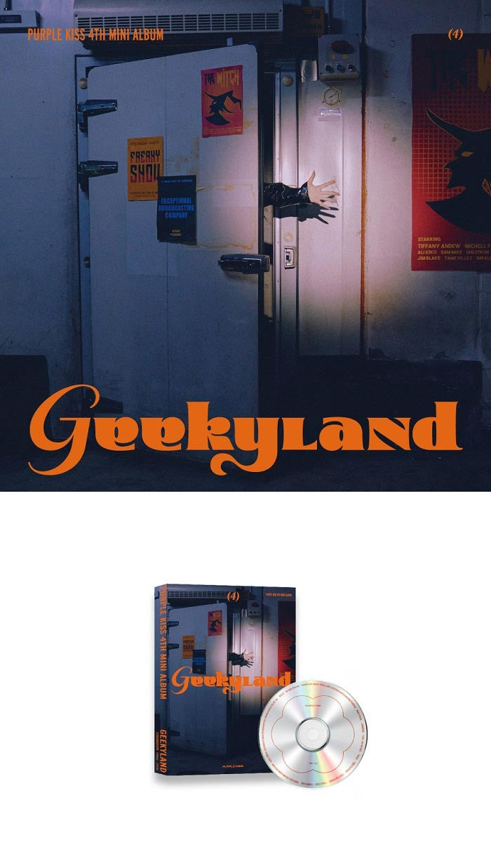 PURPLE KISS Mini Album Vol. 4 - Geekyland (Main Ver.)