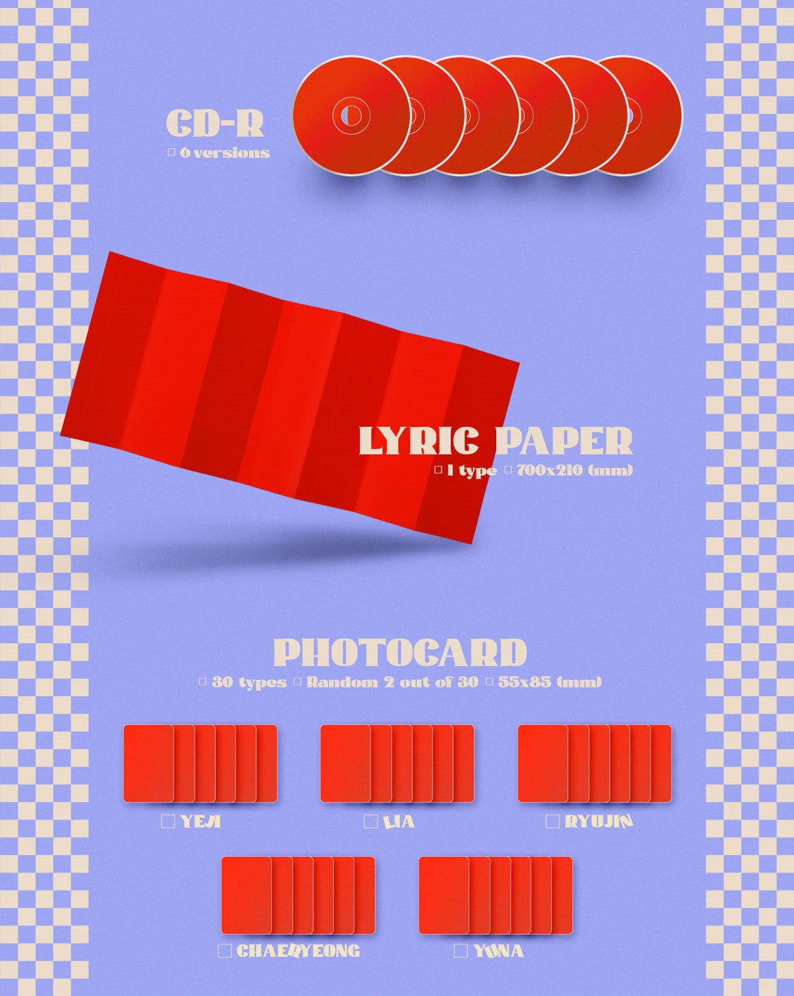 ITZY Album Vol. 1 - CRAZY IN LOVE (Random)