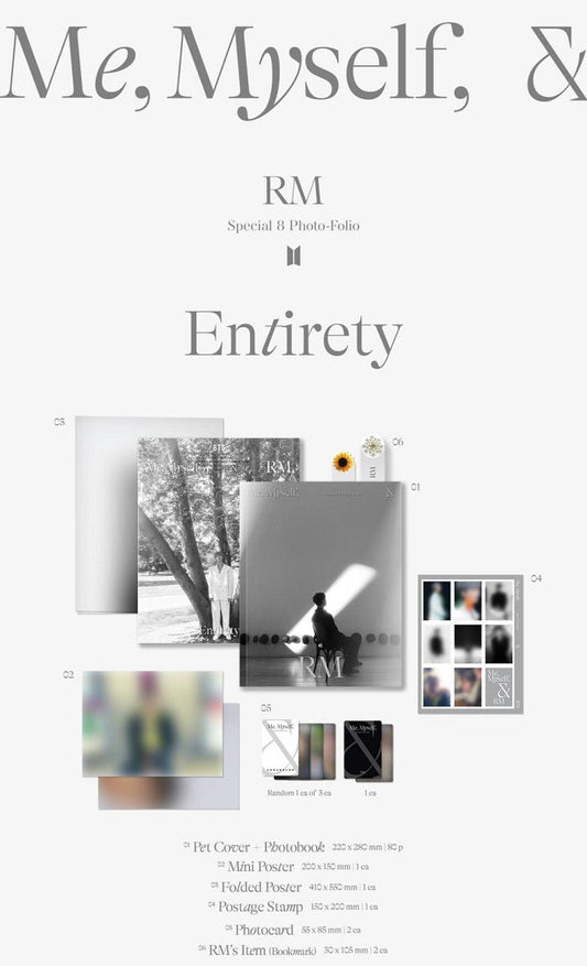 RM - Special 8 Photo-Folio [Me, Myself, and RM ‘Entirety’]