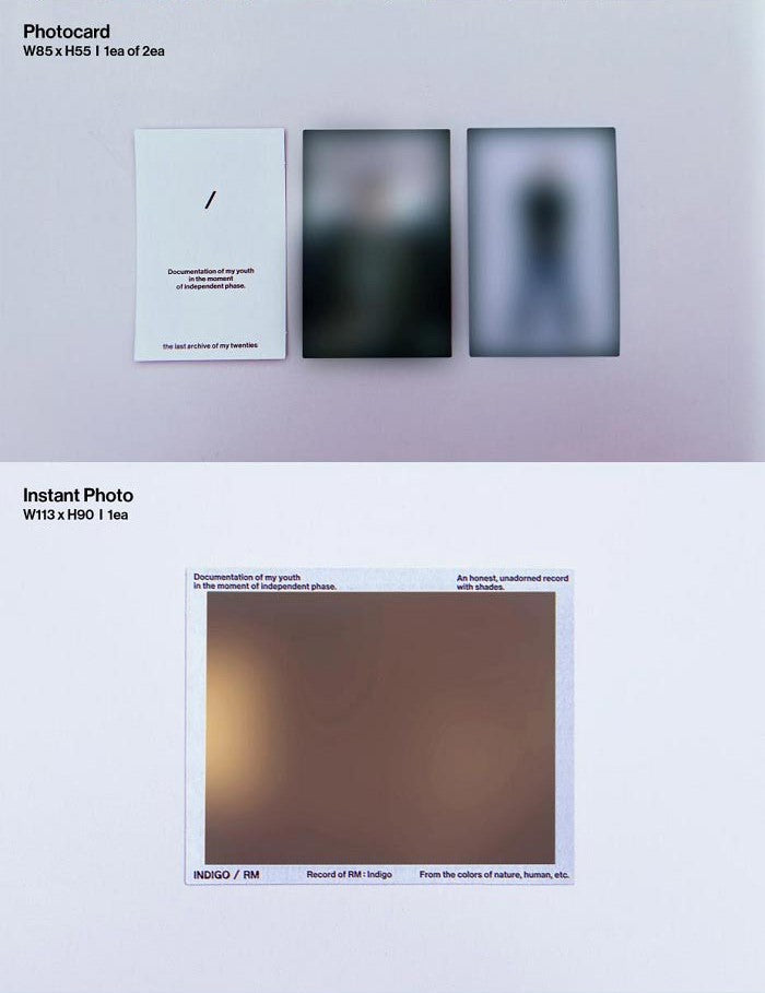RM - Indigo (Postcard Edition) (Weverse Albums Ver.)