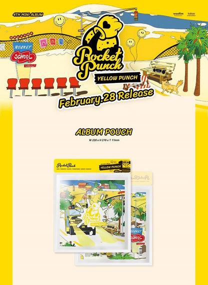 ROCKET PUNCH Mini Album Vol. 4 - YELLOW PUNCH