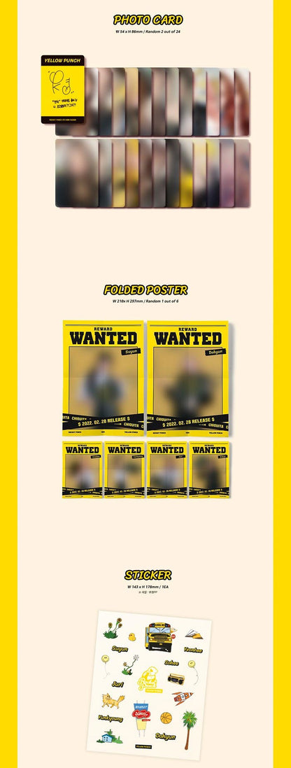 ROCKET PUNCH Mini Album Vol. 4 - YELLOW PUNCH