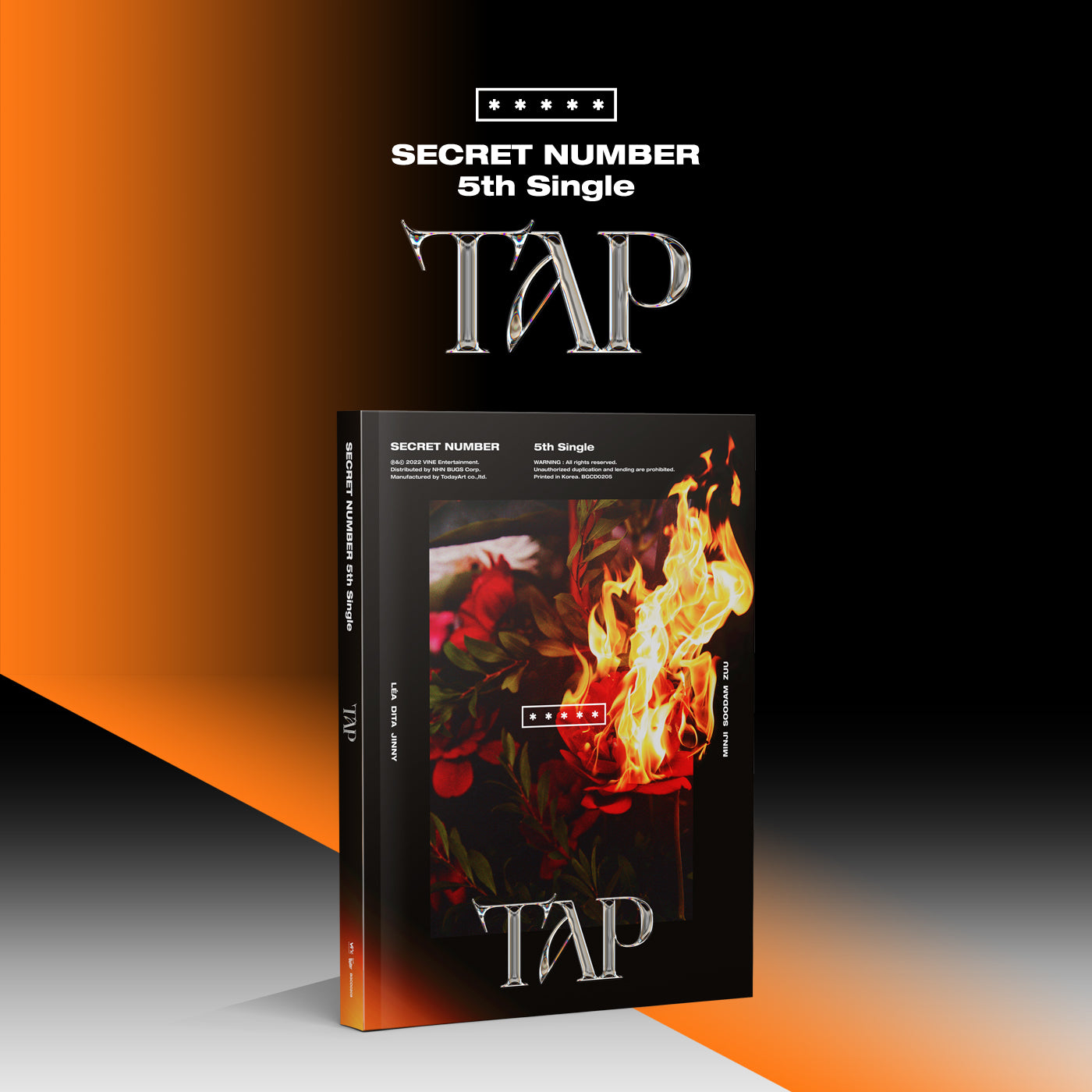 SECRET NUMBER Single Album Vol. 5 - TAP