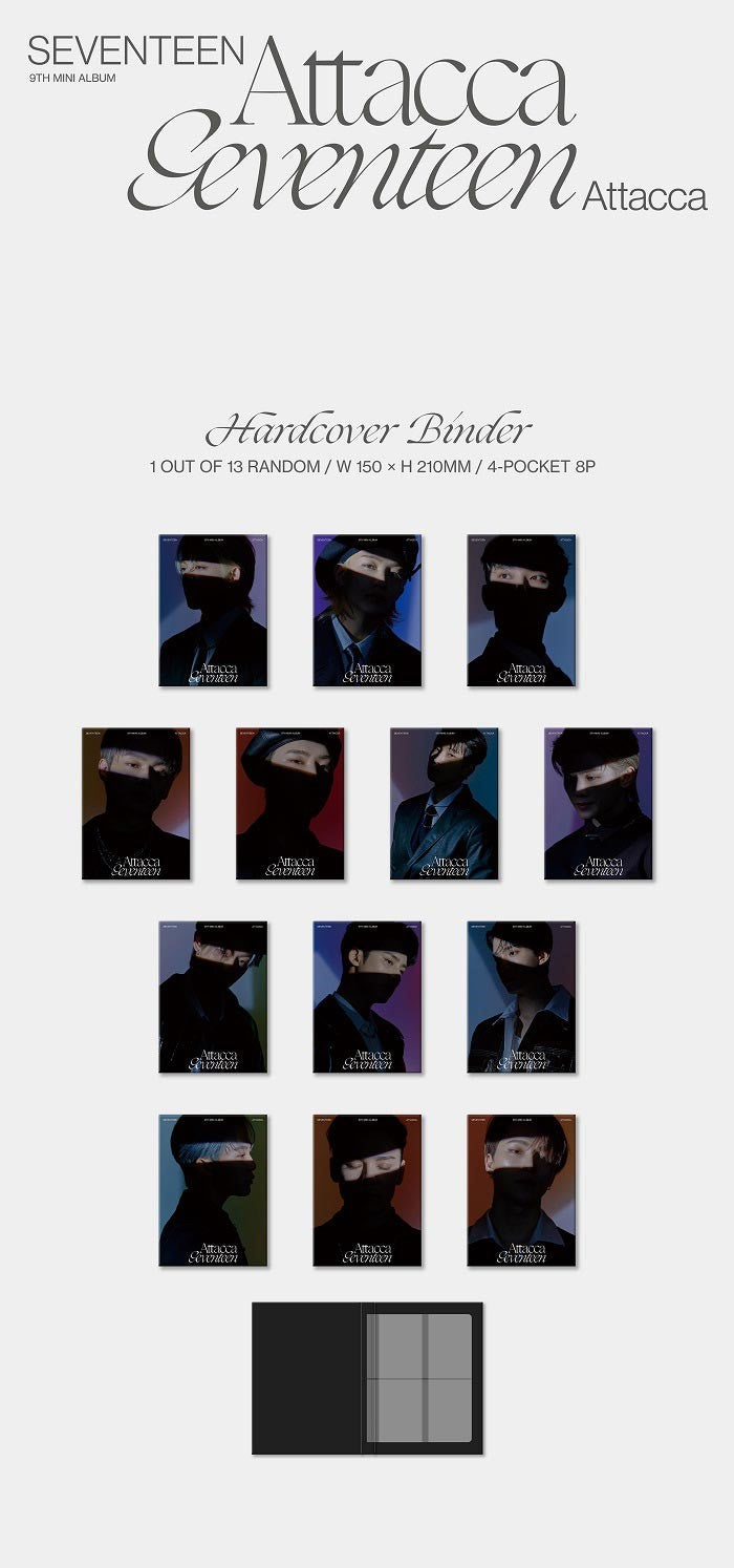 Seventeen Mini Album Vol. 9 - Attacca (CARAT Ver.) (Random)