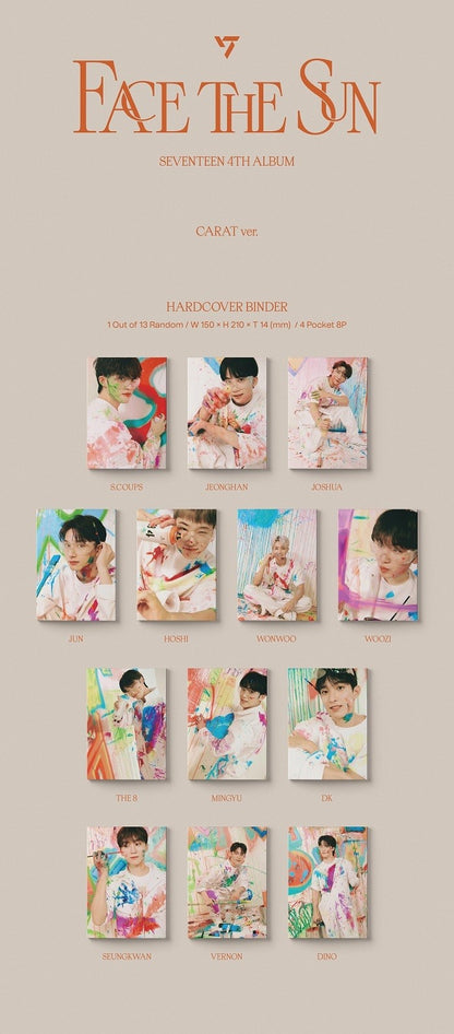 Seventeen Album Vol. 4 - Face the Sun (CARAT Ver.) (Random)