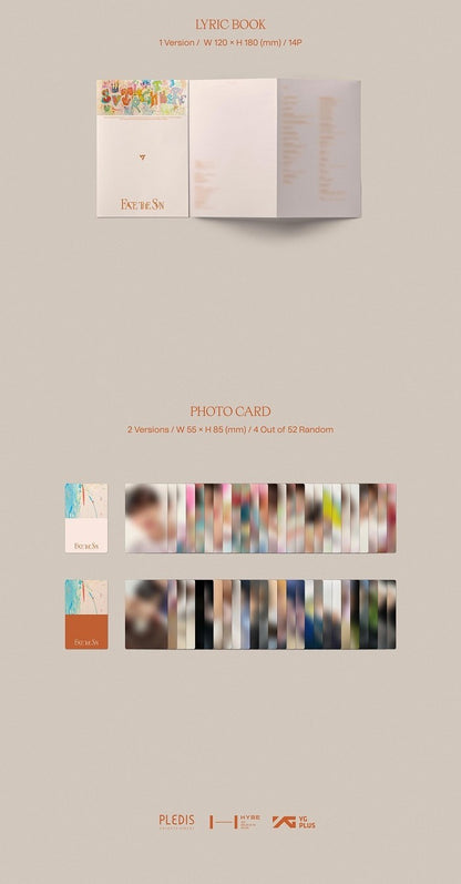 Seventeen Album Vol. 4 - Face the Sun (CARAT Ver.) (Random)