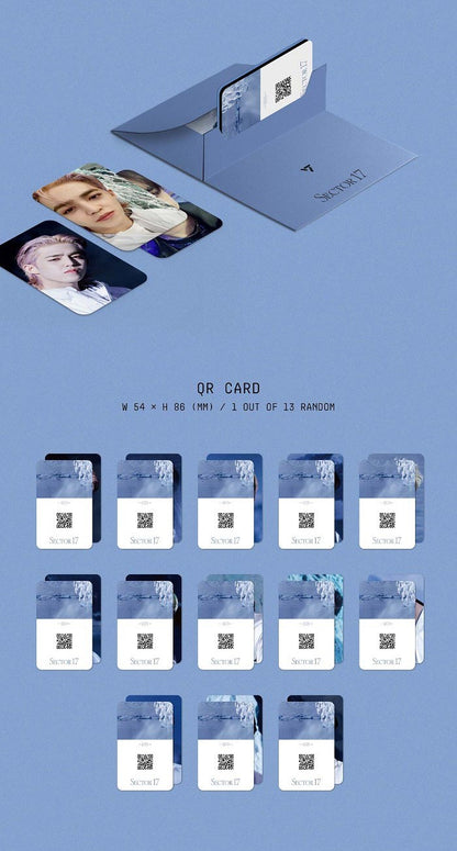 Seventeen Album Vol. 4 (Repackage) - SECTOR 17 (Weverse Albums Ver.)