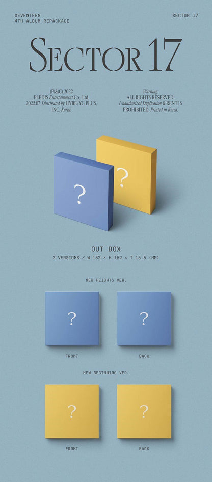 Seventeen Album Vol. 4 (Repackage) - SECTOR 17