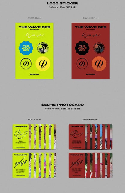 SF9 Mini Album Vol. 11 - THE WAVE OF9