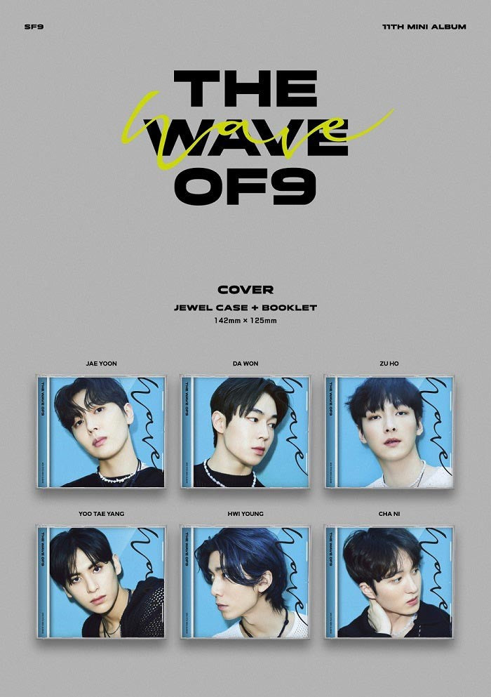 SF9 Mini Album Vol. 11 - THE WAVE OF9 (JEWEL CASE Ver.)