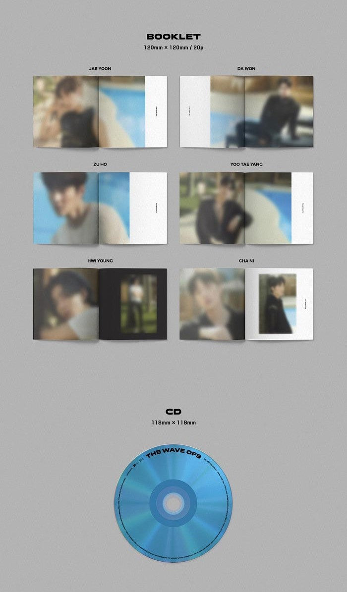 SF9 Mini Album Vol. 11 - THE WAVE OF9 (JEWEL CASE Ver.)