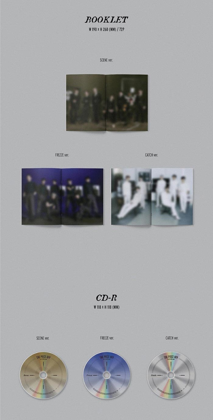 SF9 Mini Album Vol. 12 - THE PIECE OF9 (Random)