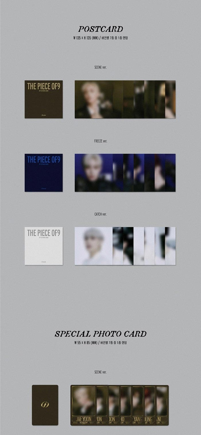 SF9 Mini Album Vol. 12 - THE PIECE OF9 (Random)