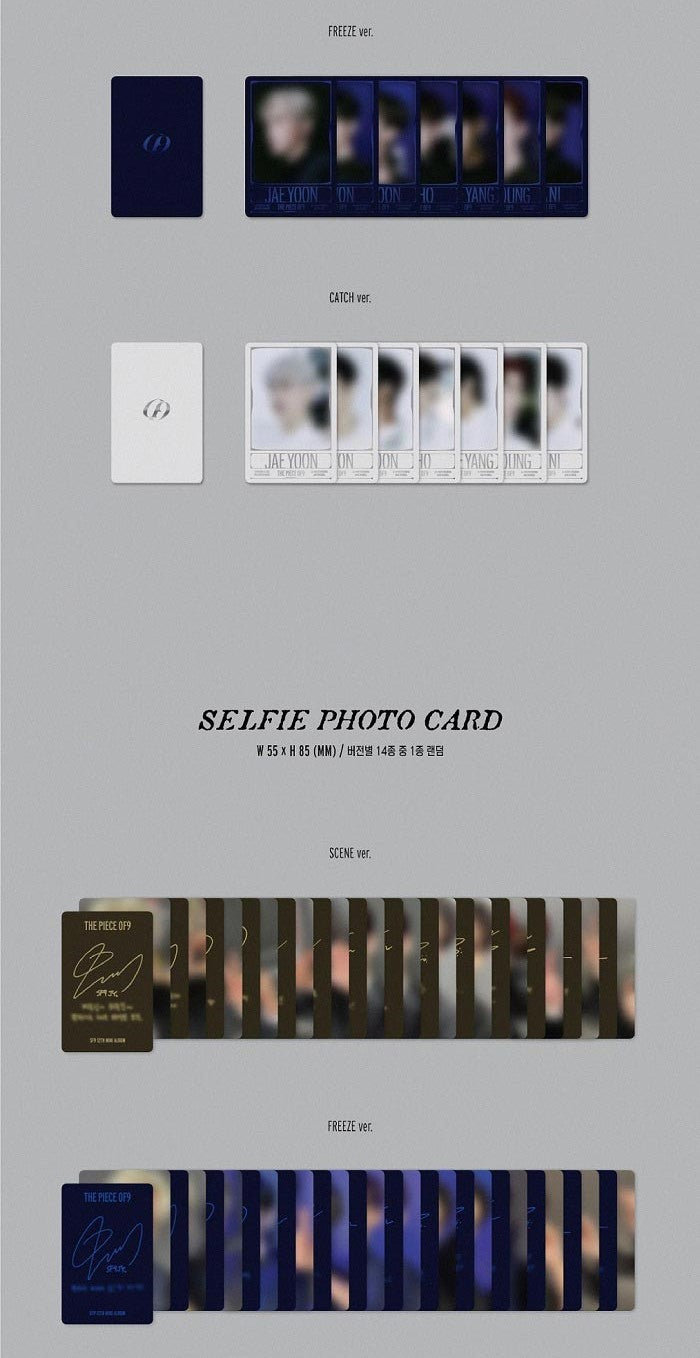 SF9 Mini Album Vol. 12 - THE PIECE OF9 (Random)