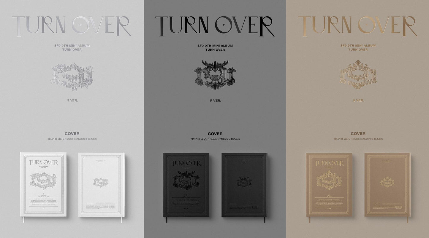 SF9 Mini Album Vol. 9 - TURN OVER (Normal Ver.) (Random)