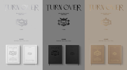 SF9 Mini Album Vol. 9 - TURN OVER (Normal Ver.) (Random)