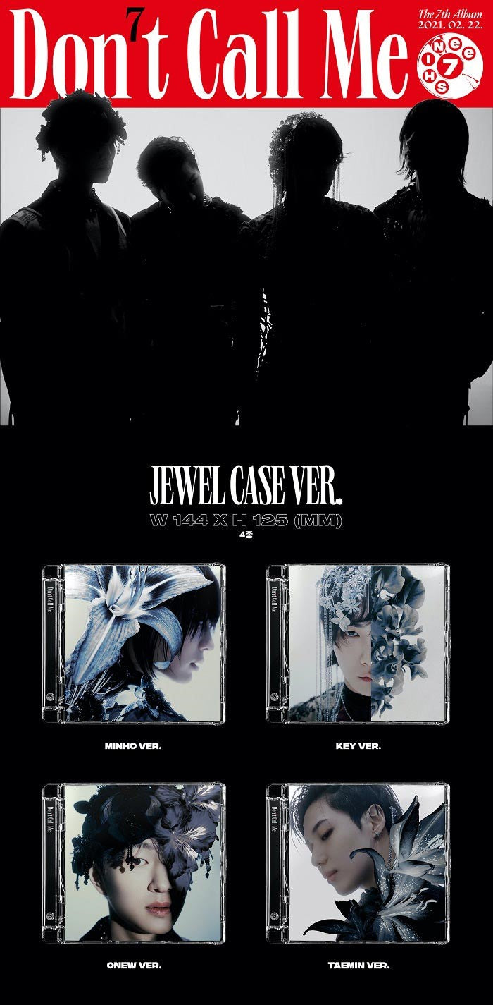 SHINee Album Vol. 7 - Don’t Call Me (Jewel Case Ver.) (Random)