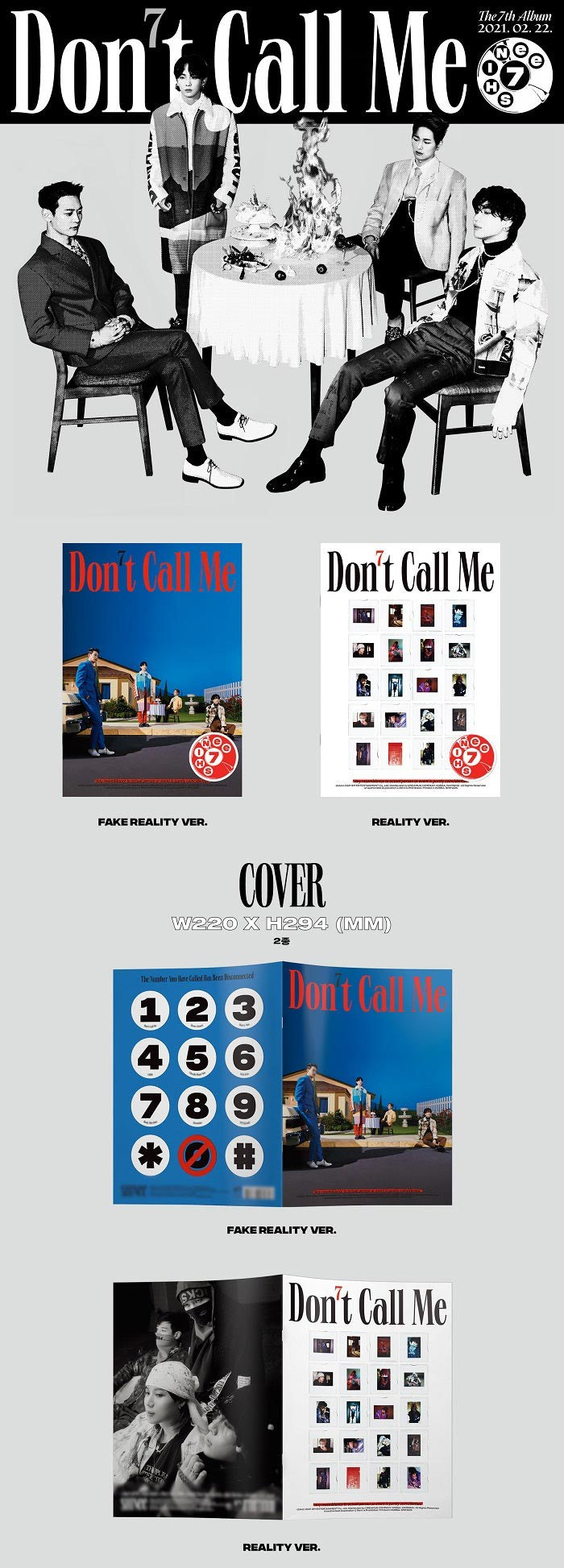 SHINee Album Vol. 7 - Don’t Call Me (Photobook Ver.) (Random)