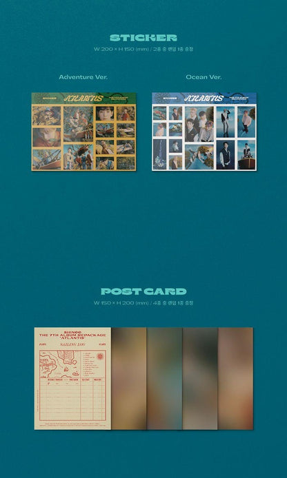 SHINee Album Vol. 7 (Repackage) - Atlantis (Random)