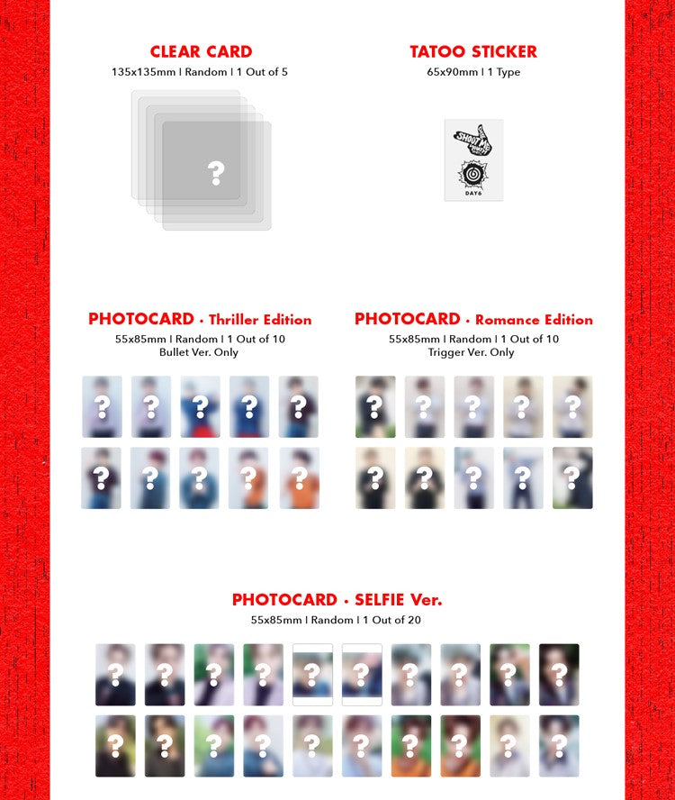 [PRE-OWNED] DAY6 Mini Album Vol. 3 - Shoot Me : Youth Part 1