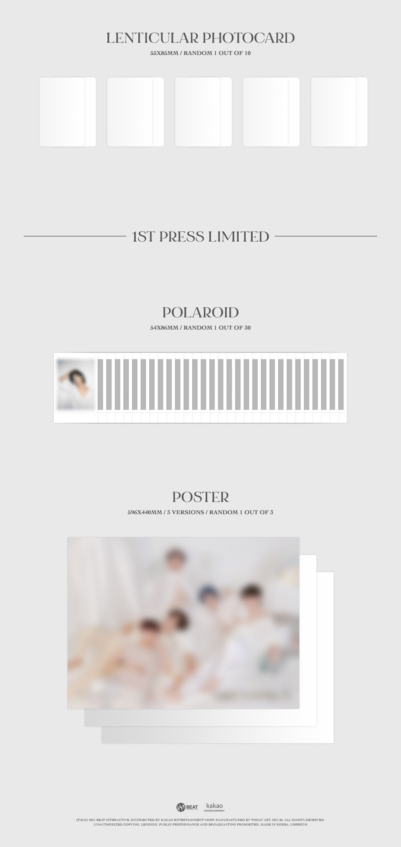 A.C.E Mini Album Vol. 5 - SIREN : DAWN (Random)