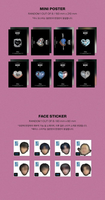 Stray Kids Mini Album - MAXIDENT (Standard Ver.) (Random)