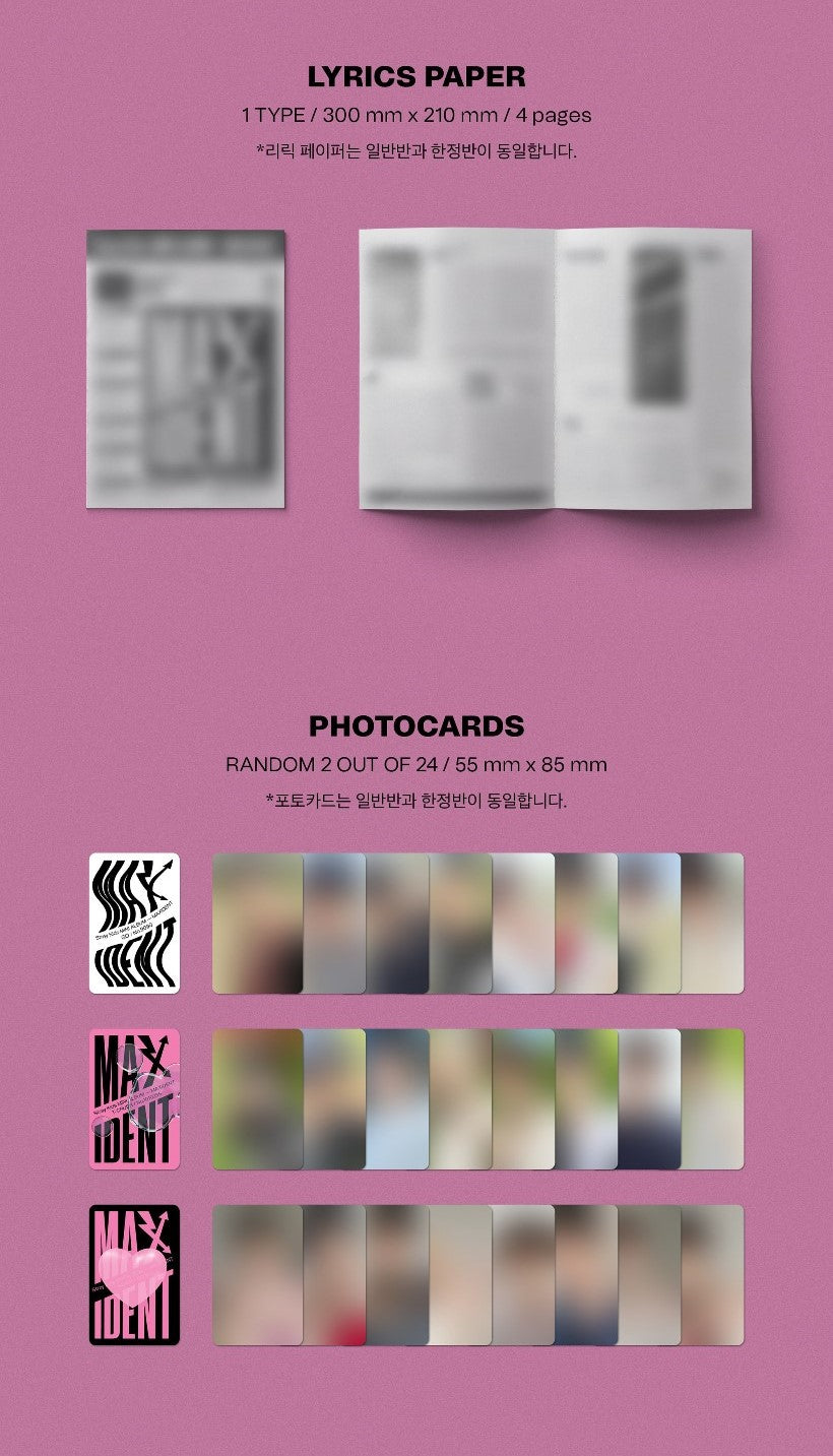 [PRE-OWNED] Stray Kids Mini Album - MAXIDENT (GO Ver.) (Limited Edition)