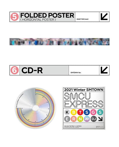 SMTOWN - 2021 Winter SMTOWN : SMCU EXPRESS (SMTOWN Ver.)